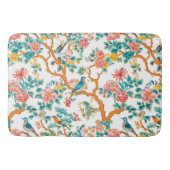 Aziatisch geïnspireerde patronen, kleurrijke bloem badmat (Voorkant)