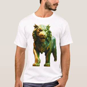 Aziatisch Jade Tijger Concept Art T-shirt