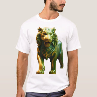 Aziatisch Jade Tijger Concept Art  T-shirt
