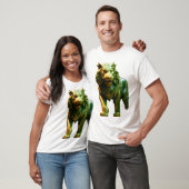 Aziatisch Jade Tijger Concept Art T-shirt (Unisex)