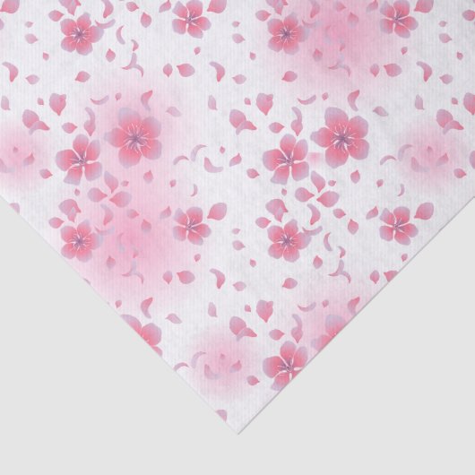 Aziatisch Japans Cherry Blossom Tissue Paper Tissuepapier (Detail)