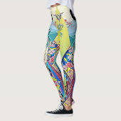 AZIATISCH LENTEONTWERP COLLAGE LEGGINGS (Links)