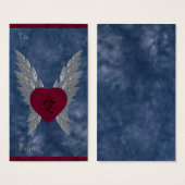 Aziatisch Liefde Gift Label Visitekaartjes (Voorkant /achterkant)