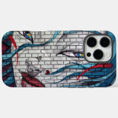 Aziatisch Meisje Graffiti Case-Mate iPhone Case (Achterkant (horizontaal))