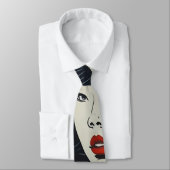 Aziatisch Meisje Kleurrijk Stropdas (Gebonden)