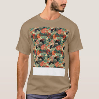 Aziatisch naadloos patroon oud Japans Chinees Kore T-shirt