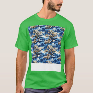 Aziatisch naadloos patroon oud Japans Chinees Kore T-shirt