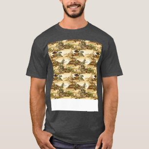 Aziatisch naadloos patroon oud Japans Chinees Kore T-shirt