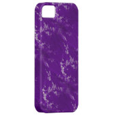 Aziatisch Paarse Silk iPhone Case (Back/Rechts)