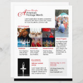 Aziatisch-Pacifisch-Amerikaans erfgoed maand Evene (Voorkant / Achterkant)