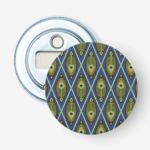 Aziatisch patroon button flesopener