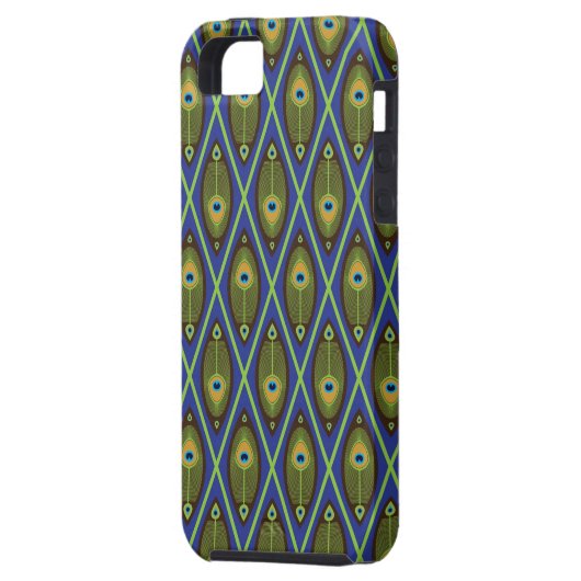 Aziatisch patroon Case-Mate iPhone case (Achterkant Links)