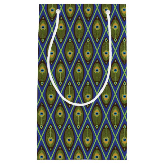 Aziatisch patroon klein cadeauzakje (Voorkant)