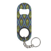 Aziatisch patroon mini flessenopener (Achterkant)