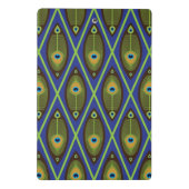 Aziatisch patroon mini klembord (Achterkant)