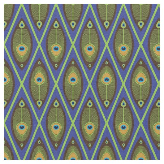 Aziatisch patroon stof (Close Up)