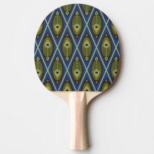 Aziatisch patroon tafeltennisbatje