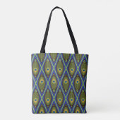 Aziatisch patroon tote bag (Achterkant)