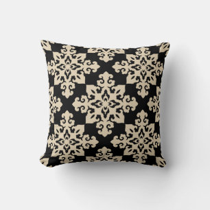 Aziatisch siermotief geometrisch patroon kussen