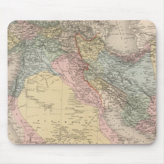 Aziatisch Turkije en Perzië Muismat (Voorkant)