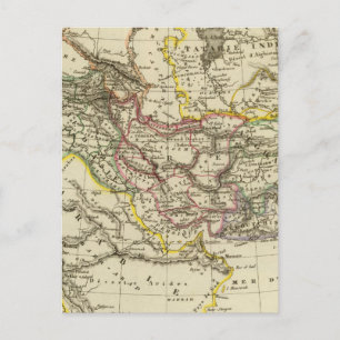 Aziatisch Turkije, Perzië, Afghanistan Briefkaart