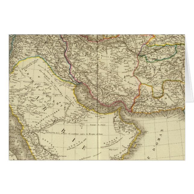 Aziatisch Turkije, Perzië, Arabië, Kabul (Voorkant Horizontaal)