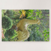 Aziatisch, Vietnamees, kunst, beeldhouwwerk, Boedd Legpuzzel (Horizontaal)