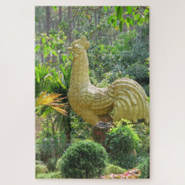 Aziatisch, Vietnamees, kunst, beeldhouwwerk, Boedd Legpuzzel