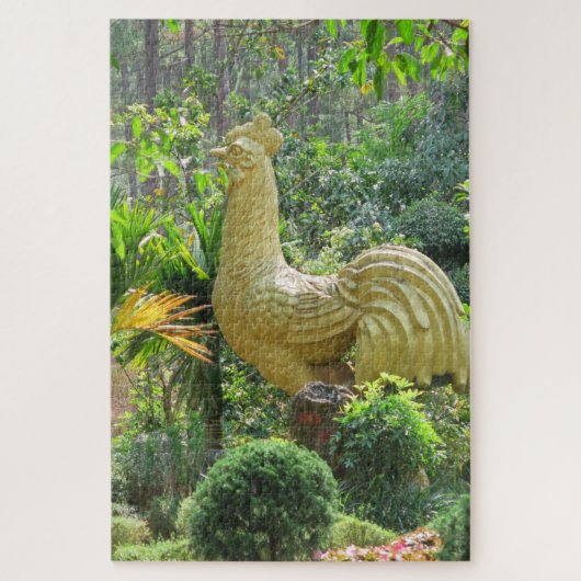 Aziatisch, Vietnamees, kunst, beeldhouwwerk, Boedd Legpuzzel (Verticaal)