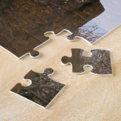 Aziatisch, Vietnamees, kunst, beeldhouwwerk, Boedd Legpuzzel (Zijkant)