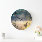 Aziatisch Viste op het Fog Lake Grote Klok (Huis)