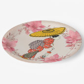 Aziatisch Vrouw Papier Bord (Gekanteld)