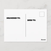 Aziatisch zwart beer op bergtop briefkaart (Achterkant)