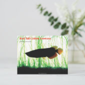 Aziatische Arowana Briefkaart (Staand voorkant)