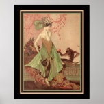 Aziatische Art Deco-afdrukken van 1920 Poster<br><div class="desc">De Aziatische Art Deco-printer uit 1920 van Montedoro - Verkrijgbaar in andere formaten.</div>
