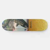 Aziatische Art Fish Gold-gepersonaliseerde skatebo Persoonlijk Skateboard (Horizontaal)
