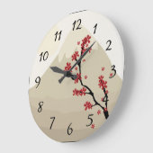 Aziatische Art Wall klok (Hoek)