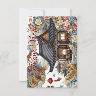 aziatische bedankkaart