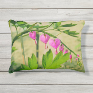 Aziatische bloeding Hartkaplappen Bloem Buitenkussen