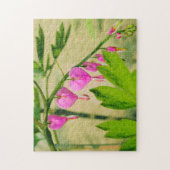 Aziatische bloeding Hartkaplappen Bloem Legpuzzel (Verticaal)