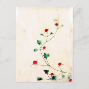 Aziatische Bloem Briefkaart