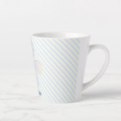 Aziatische Bloem Latte Mok (Rechts)