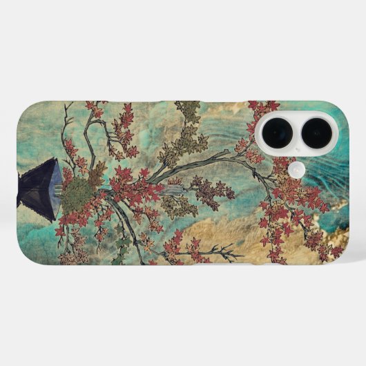 Aziatische Bonsai iPhone / iPad case (Achterkant (horizontaal))