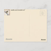 Aziatische boomkor briefkaart (Achterkant)