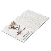 Aziatische borstel koffie kunst kanji praktijk pap notitieblok (Schuin)