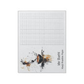 Aziatische borstel koffie kunst kanji praktijk pap notitieblok (Linkerzijde)