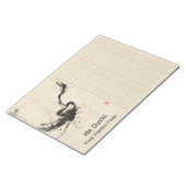 Aziatische borstel koffie kunst kanji praktijk pap notitieblok (Schuin)