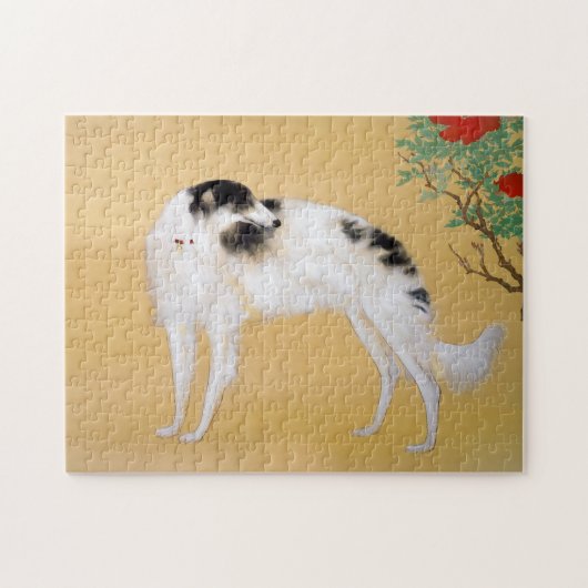 Aziatische Borzoi Legpuzzel (Horizontaal)