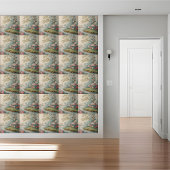 Aziatische Botanische Vintage Chinoiserie Landscha Tegeltje