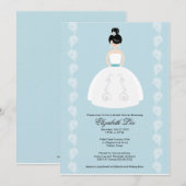  Aziatische Bridal Shower-uitnodigingen Kaart (Voorkant / Achterkant)